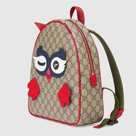 gucci owl backpack|Gucci retro backpack.